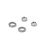 Delock DC Barrel Jack Adapter DC 5.5 x 2.5 mm female to female with thread angled 90°