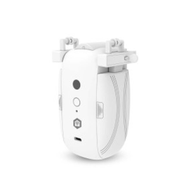 SmartLife Gordijnrobot | I Rail / Roede / U Rail | Gordijnen | Batterij Gevoed / USB Gevoed | 4000 mAh | Bluetooth® | Wit