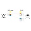 M12 4-pins D-gecodeerd (m) - RJ45 (m) industriële netwerkkabel | CAT5e | PUR | 5 meter