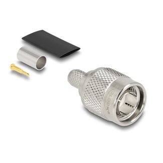 DeLOCK Delock TNC plug for crimping RG-59 with matching shrink tube