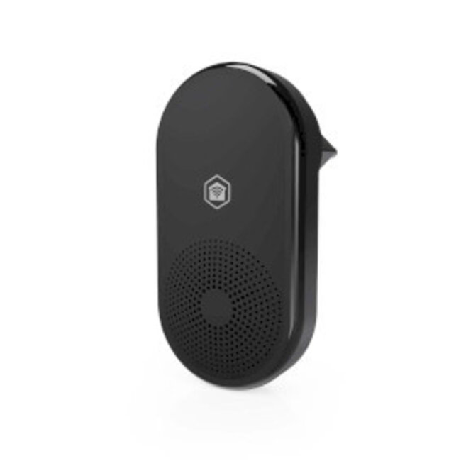 SmartLife Gong | RF, frequentie 433 MHz | Accessoire voor: WIFICDP11BK / WIFICDP21BK / WIFICDP31BK | Netvoeding | 55 Geluiden | 110 - 240 V AC 50/60 Hz | Instelbaar volume | Zwart