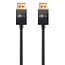Goobay DisplayPort kabel | Slimline | DP2.1 (10K 60Hz) | UHBR10 (40Gbit/s) | 1 meter