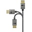 Goobay Plus DisplayPort kabel | Slimline | DP2.1 (10K 60Hz) | UHBR10 (40Gbit/s) | 2 meter