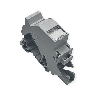 Roline ROLINE DIN-railadapter voor Keystone-modules, incl. Cat.6A Keystone, afgeschermd, 45° Roline ROLINE DIN-railadapter voor Keystone-modules, incl. Cat.6A Keystone, afgeschermd, 45°