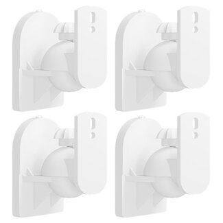 Goobay Goobay luidspreker muurbeugel | set van 4 | tot 3,5 kg | wit