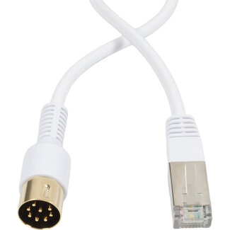 BOSSCOM BOSSCOM RJ45 - DIN 8-pins / Powerlink PL8 (m) kabel voor B&O | wit | 3 meter