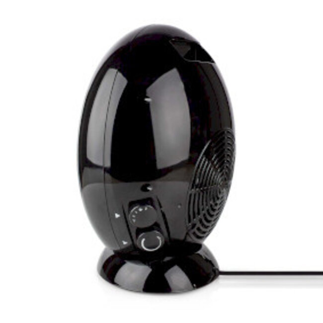 Keramische PTC-Ventilatorkachel | 1000 / 1500 W | 2 Verwarmingsmodi | Instelbare thermostaat | Draait automatisch | Oververhittingsbeveiliging | Omvalpreventie