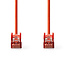 CAT6 Netwerkkabel | RJ45 Male | RJ45 Male | S/FTP | 3.00 m | Rond | LSZH | Rood | Envelop