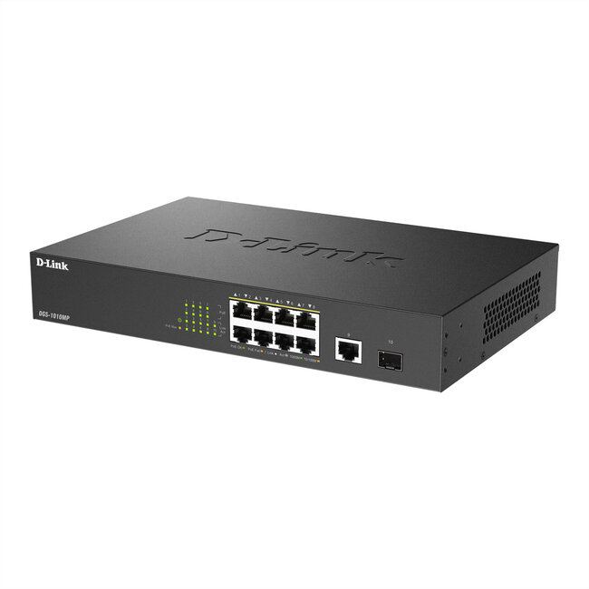 D-Link DGS-1010MP/E 10-Port PoE+ Switch
