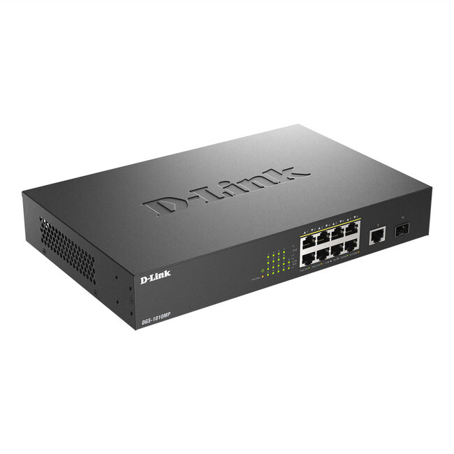 D-Link DGS-1010MP/E 10-Port PoE+ Switch