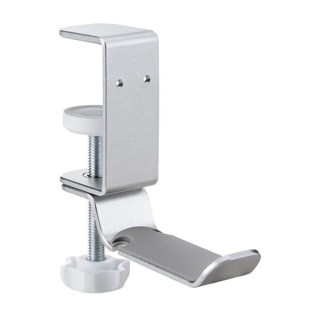 My Wall bureauklem voor hoofdtelefoons en headsets | zilver