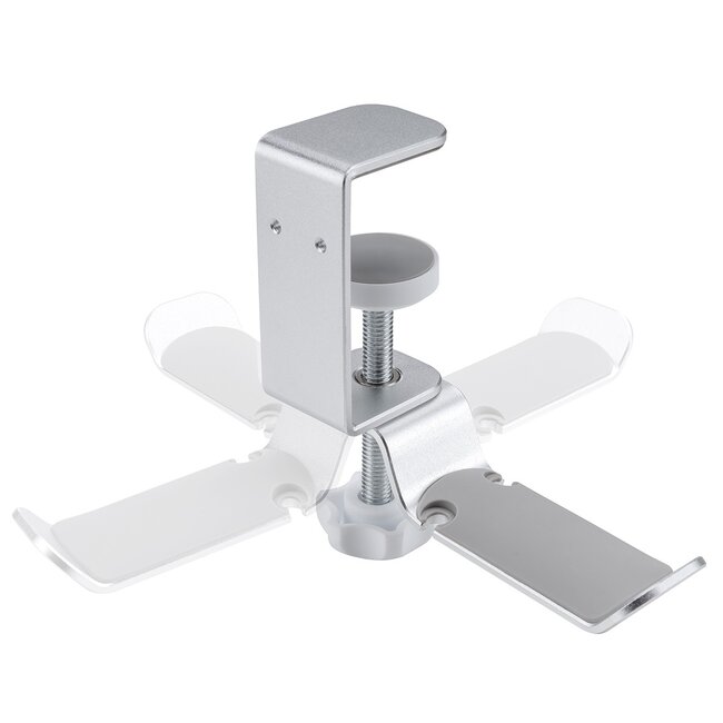 My Wall bureauklem voor hoofdtelefoons en headsets | zilver