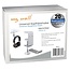 My Wall bureauklem voor hoofdtelefoons en headsets | zilver