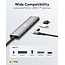 Goobay USB hub (USB-C) | 4x USB-C | USB3.0 5 Gbps | aluminium | 0,10 meter