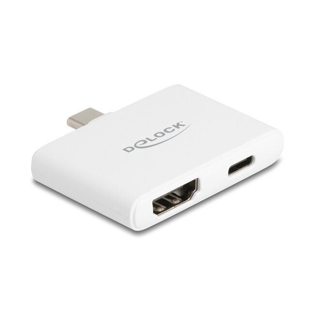 Delock USB Type-C™ Adapter to HDMI 4K 60 Hz and USB Type-C™ Data + PD 94 W