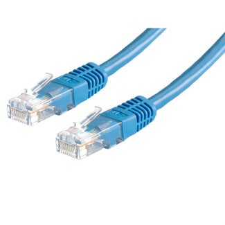SECOMP STANDARD UTP Patchkabel, Cat.6 (Class E), blauw, 5 m