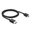 Delock Coaxial High Speed HDMI cable HDMI male to Mini HDMI male 8K 60 Hz with braided coating 1 m
