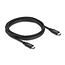 Delock Coaxial USB 20 Gbps cable USB PD 3.0 60 W 3 m