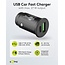 Goobay USB autolader | USB-C PD en USB-A QC | 27W