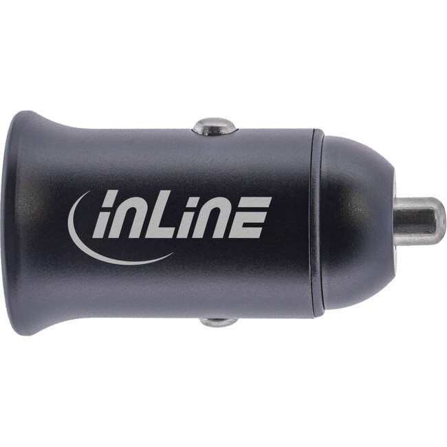 InLine USB autolader | 2x USB-C PD | 33W