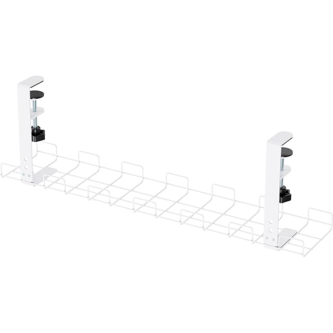 InLine bureau kabelgoot met klembevestiging | 60 x 14,8cm | wit