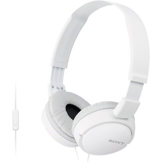 Sony Sony on-ear hoofdtelefoon met microfoon | stereo | 3,5mm Jack | wit