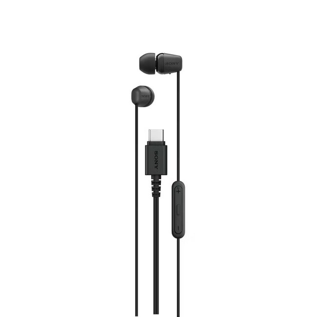 Sony in-ear earphones met microfoon | stereo | USB-C | zwart