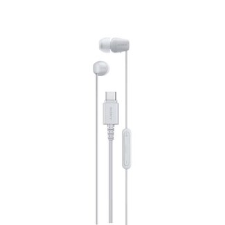 Sony Sony in-ear earphones met microfoon | stereo | USB-C | wit