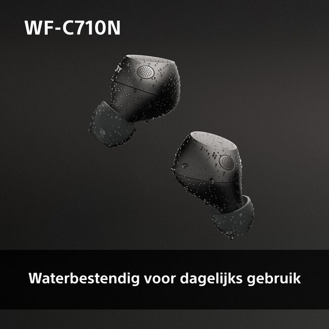 Sony in-ear earphones met microfoon | Noise Cancelling | TWS | Bluetooth | zwart