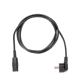 Bachmann BACHMANN voedingskabel H05VV-F 3G1,0mm² zwart, 3,0m, type 30/35 C13