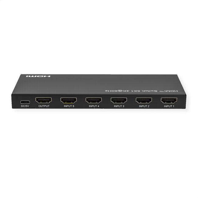 ROLINE 4K HDMI Switch, 5-voudig