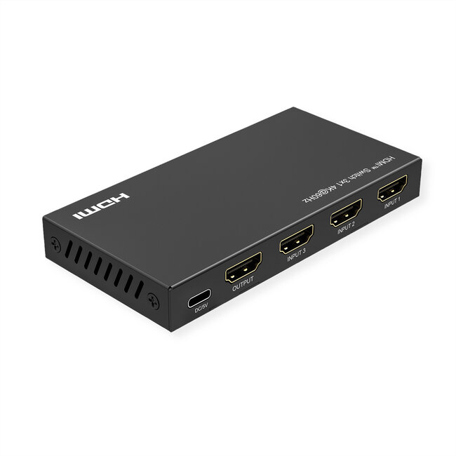 ROLINE 4K HDMI Switch, 3-voudig