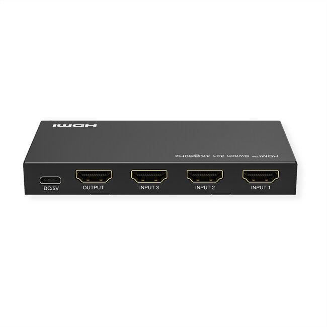 ROLINE 4K HDMI Switch, 3-voudig