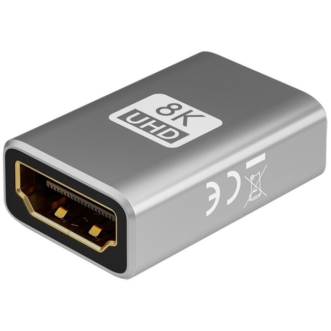 Goobay Plus HDMI koppelstuk | HDMI2.1 (8K 60Hz + HDR)