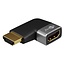 Goobay Plus HDMI adapter | haaks/links | HDMI2.1 (8K 60Hz + HDR)