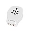 Gembird reisadapter set met USB lader | 2x USB-C PD + 1x USB-A QC | GaN | 20W