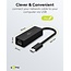 Goobay USB-C naar RJ45 LAN adapter | USB3.0 | CAT6 | zwart | 0,10 meter