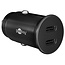Goobay USB autolader | 2x USB-C PD | 30W | zwart