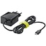 Goobay Micro USB lader | 15W | zwart | 1,5 meter