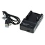 Camera acculader voor Nikon EN-EL1 en Konica Minolta NP-800 | USB-C