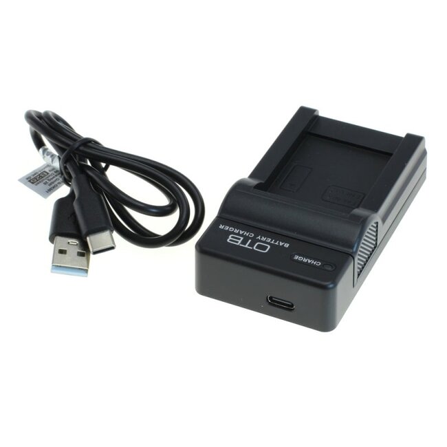 Camera acculader voor Nikon EN-EL12 | USB-C