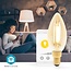 Nedis SmartLife Wi-Fi filament LED-lamp - E14 fitting - C37 vorm / warm-wit (goud / glas)