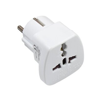 Good Connections Universele reisadapter | Wereld naar West-Europa | wit