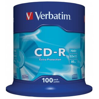 Verbatim Verbatim CD-R discs | spindel | 700MB / 80 min. | 100 stuks