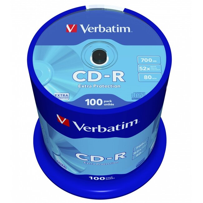 Verbatim CD-R discs | spindel | 700MB / 80 min. | 100 stuks