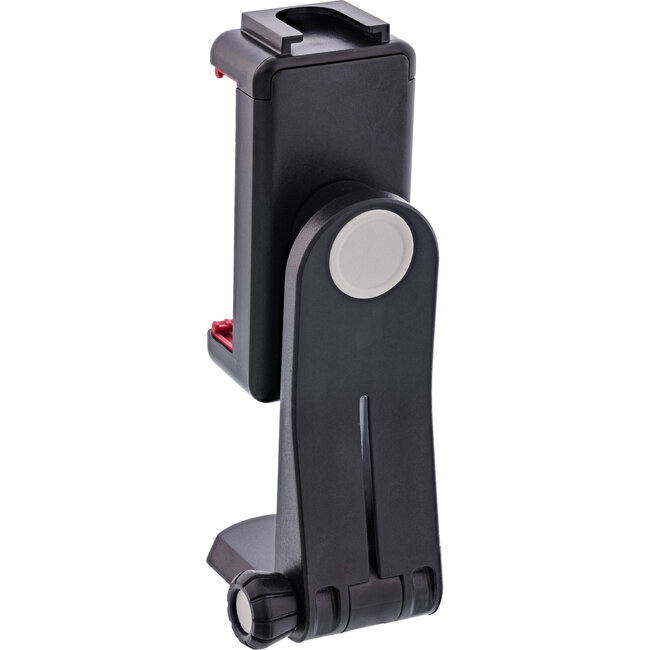 InLine® Smartphonehouder, 55-85mm, 1/4" schroefdraad & cold shoe, zwart