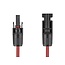 Delock DL4 Solar Cable 4 mm² male to female 1 m red