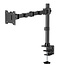 VALUE LCD-arm voor zware belasting, draagstang, 4 scharnieren, tafelmontage, tot 20 kg