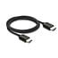Delock Coaxial High Speed HDMI cable 8K 60 Hz 48 Gbps with braided coating 2 m