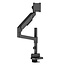 ROLINE LCD-arm voor zware belasting, draagstang, 4 scharnieren, tafelmontage, tot 22/27 kg, zwart